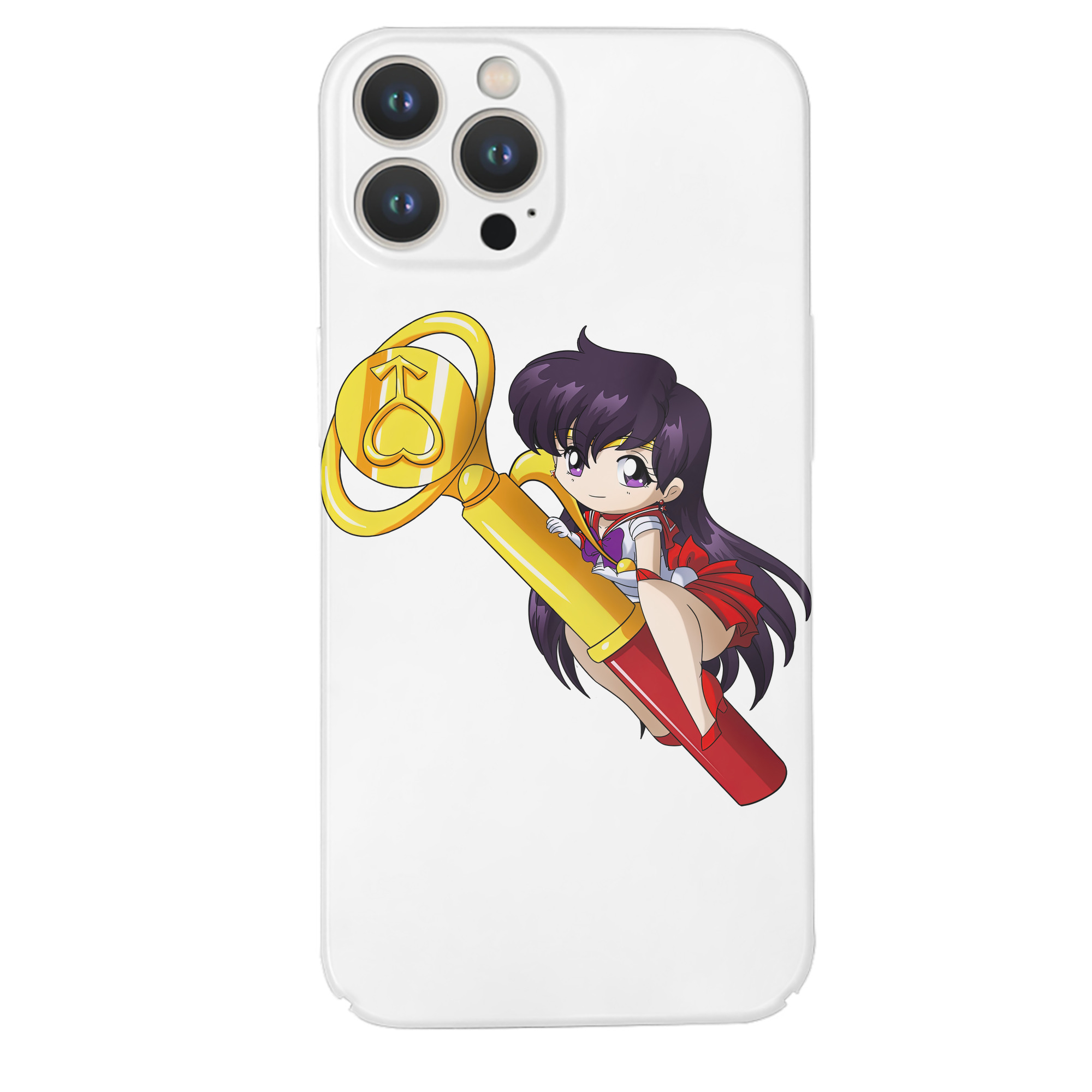 （画像用） 美少女戦士セーラームーン 火野レイ ひの レイ Sailor Moon Hino Rei （セーラーマーズ,Sailor Mars） 【iPhone 14シリーズ対応】ハードケース